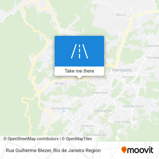 Rua Guiherme Blezer map