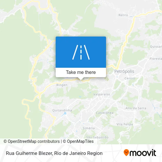 Rua Guiherme Blezer map