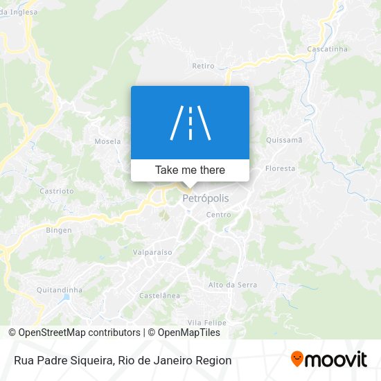 Rua Padre Siqueira map