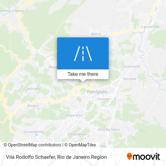 Vila Rodolfo Schaefer map