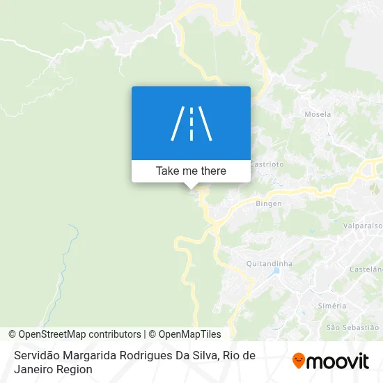 Servidão Margarida Rodrigues Da Silva map