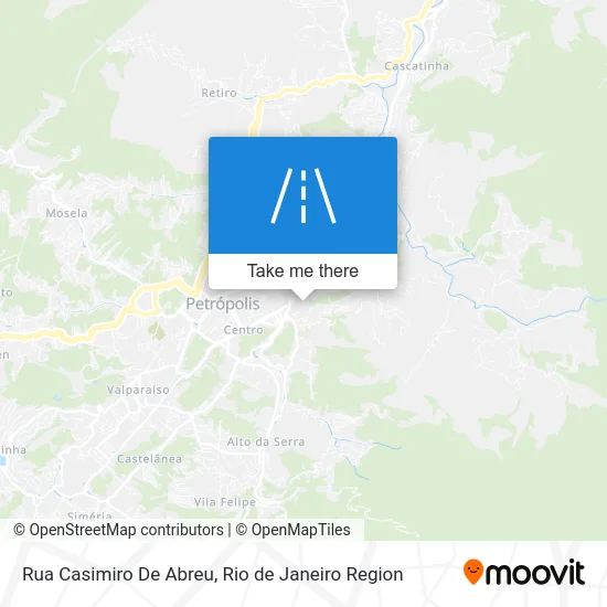 Rua Casimiro De Abreu map