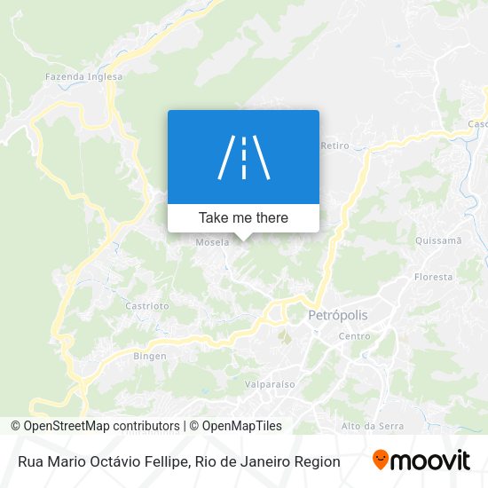Rua Mario Octávio Fellipe map