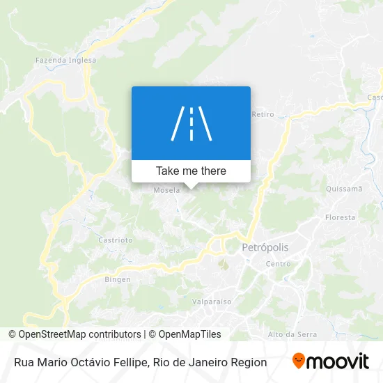 Rua Mario Octávio Fellipe map