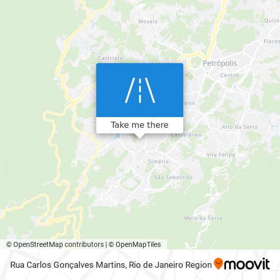 Rua Carlos Gonçalves Martins map