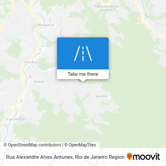 Rua Alexandre Alves Antunes map