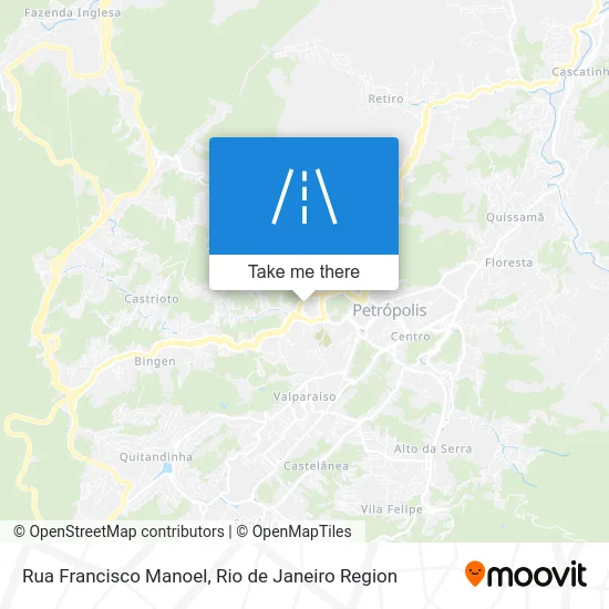 Rua Francisco Manoel map