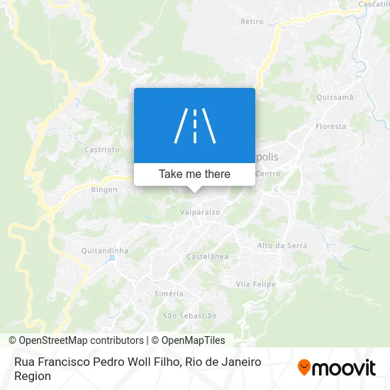 Rua Francisco Pedro Woll Filho map