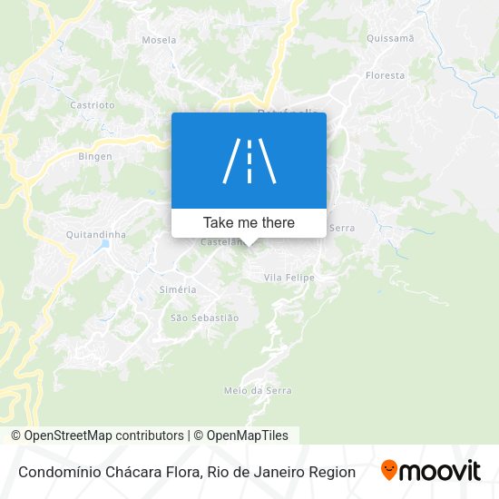 Condomínio Chácara Flora map