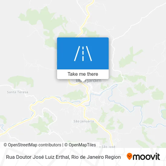 Rua Doutor José Luiz Erthal map