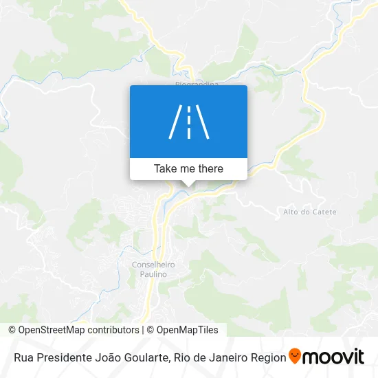 Rua Presidente João Goularte map