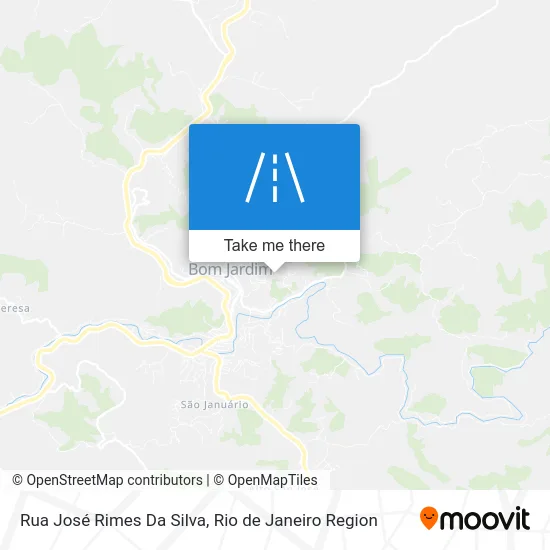 Rua José Rimes Da Silva map