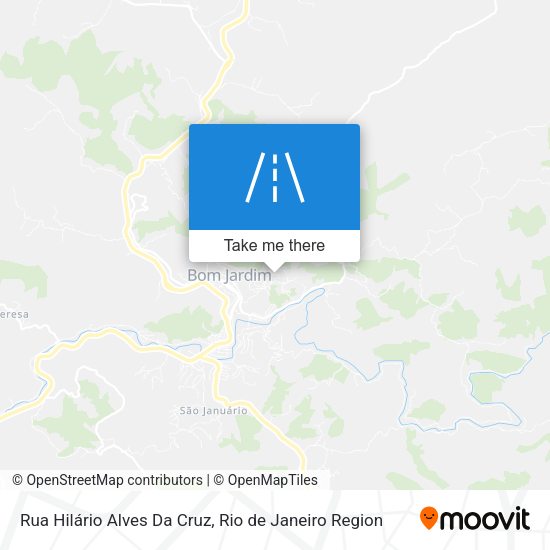 Rua Hilário Alves Da Cruz map