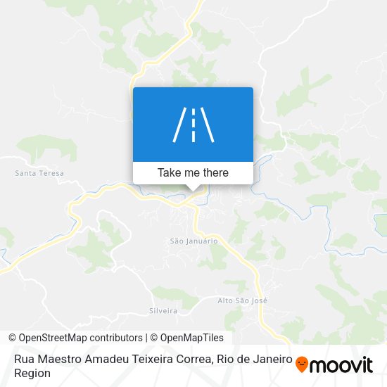 Rua Maestro Amadeu Teixeira Correa map