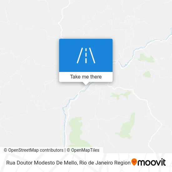 Rua Doutor Modesto De Mello map