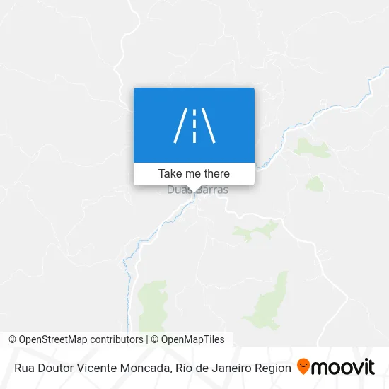 Rua Doutor Vicente Moncada map