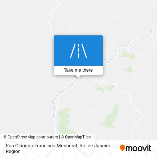 Rua Clarindo Francisco Monnerat map