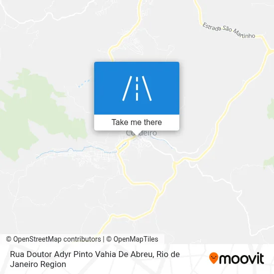 Rua Doutor Adyr Pinto Vahia De Abreu map
