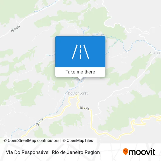 Via Do Responsável map