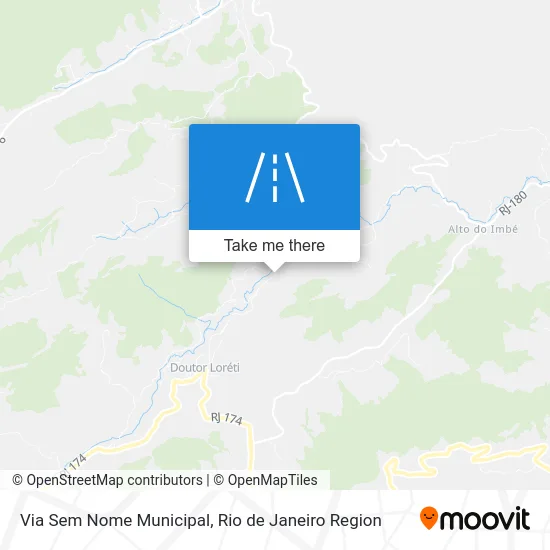 Via Sem Nome Municipal map