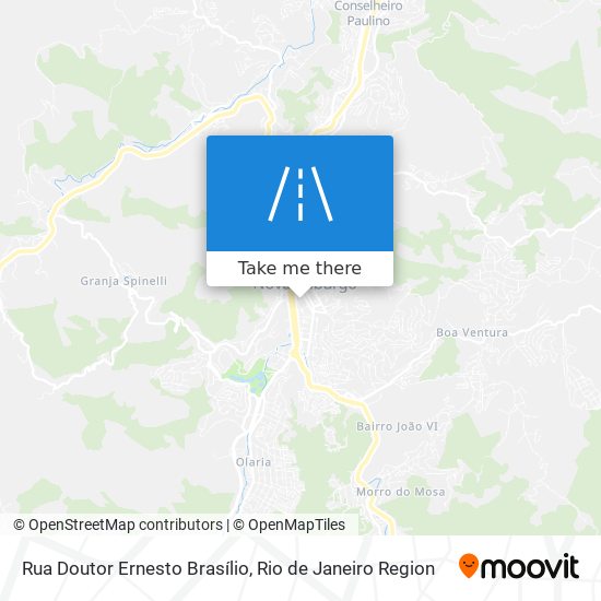 Rua Doutor Ernesto Brasílio map