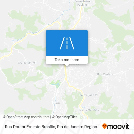 Rua Doutor Ernesto Brasílio map