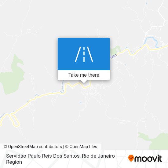 Servidão Paulo Reis Dos Santos map