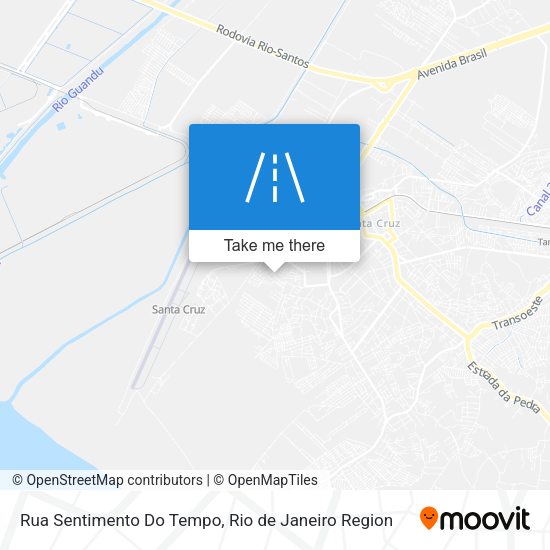 Rua Sentimento Do Tempo map