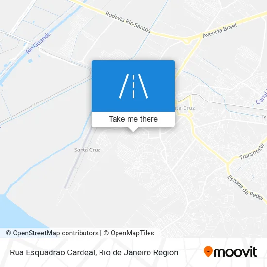 Rua Esquadrão Cardeal map