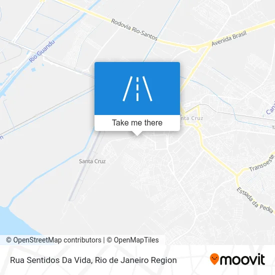 Rua Sentidos Da Vida map