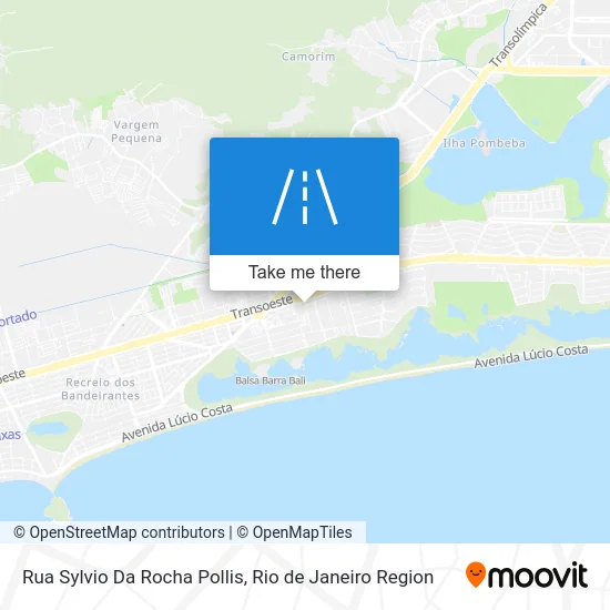Rua Sylvio Da Rocha Pollis map