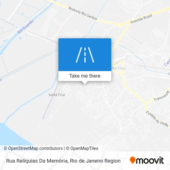 Rua Relíquias Da Memória map
