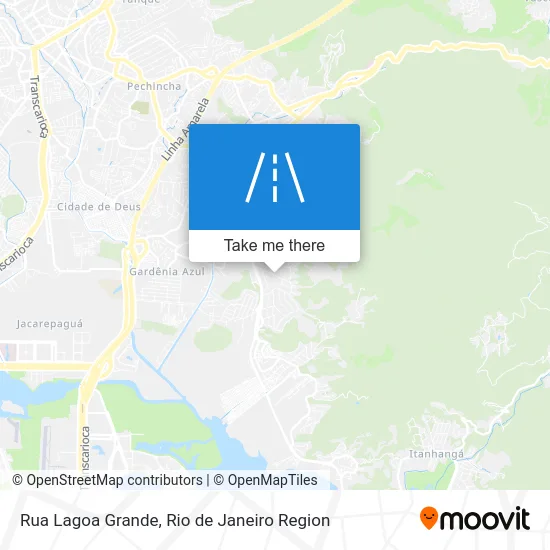 Rua Lagoa Grande map
