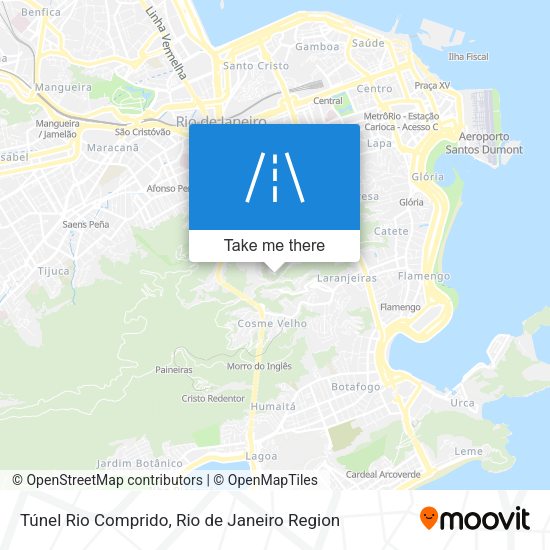 Túnel Rio Comprido map