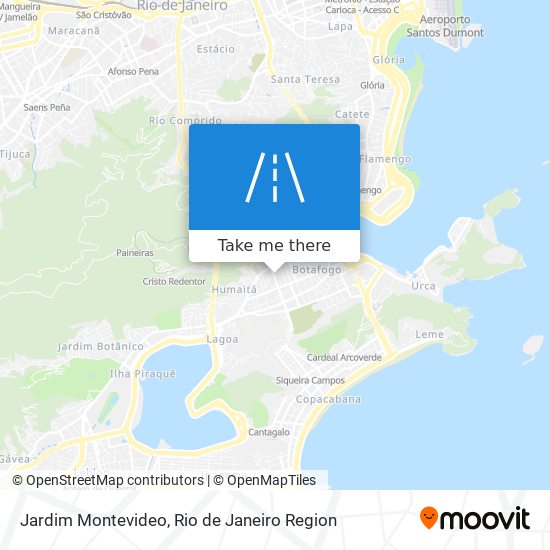 Mapa Jardim Montevideo