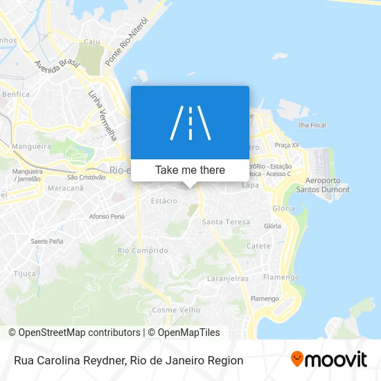 Rua Carolina Reydner map