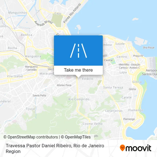 Travessa Pastor Daniel Ribeiro map