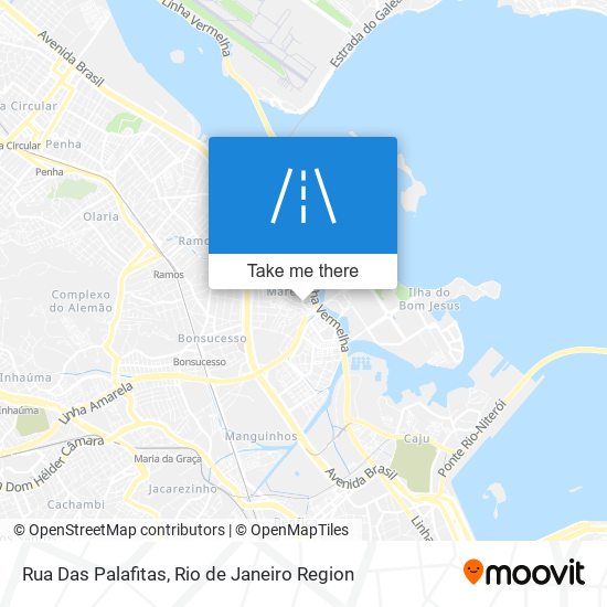 Mapa Rua Das Palafitas