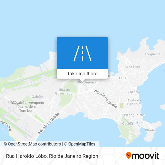 Rua Haroldo Lôbo map
