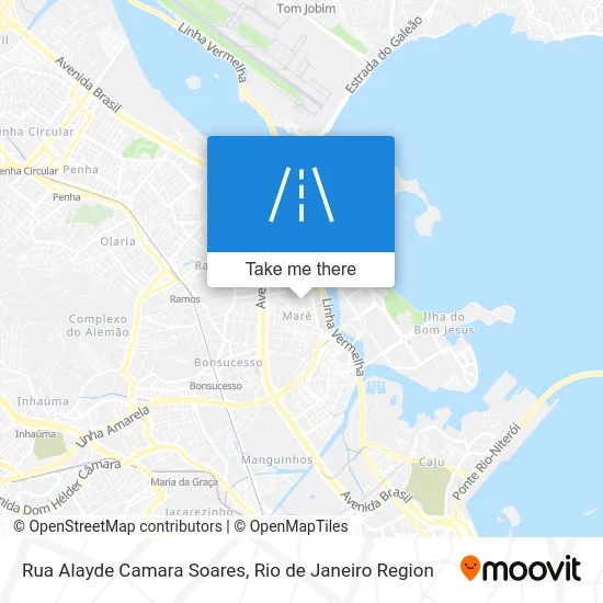 Rua Alayde Camara Soares map