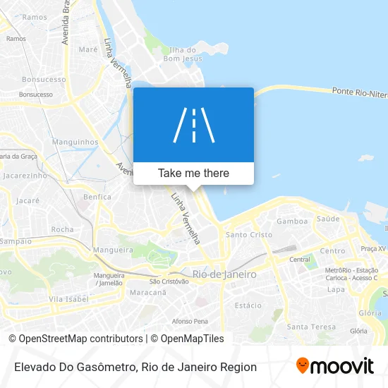 Elevado Do Gasômetro map
