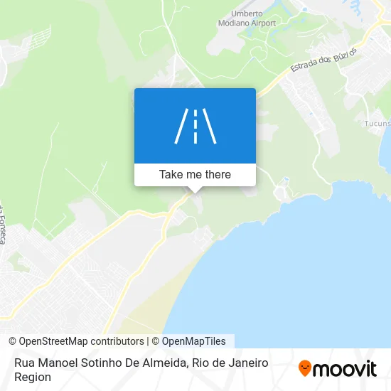 Rua Manoel Sotinho De Almeida map