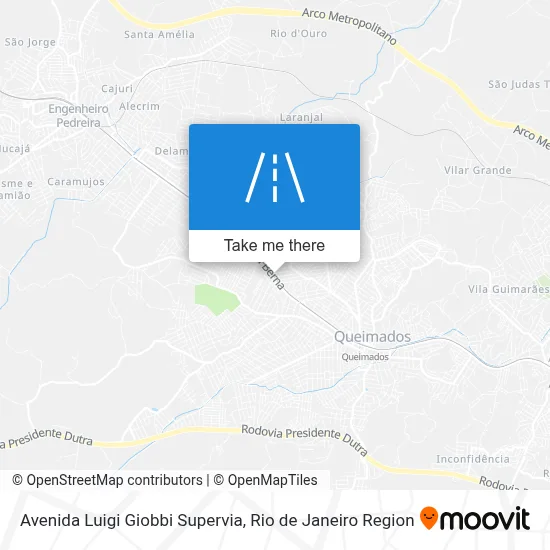 Avenida Luigi Giobbi Supervia map