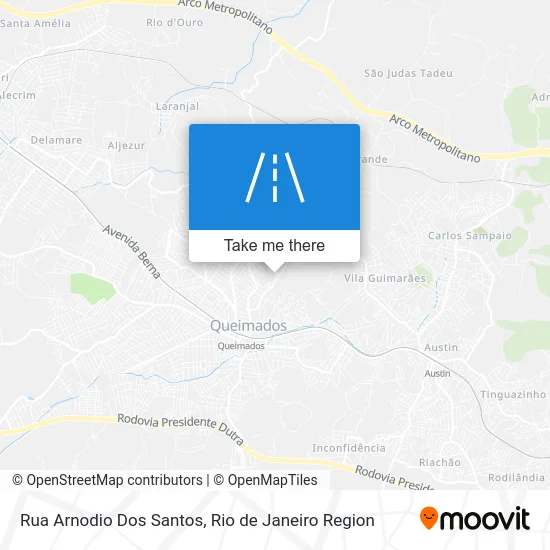 Rua Arnodio Dos Santos map