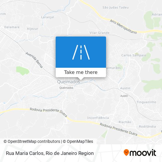 Rua Maria Carlos map