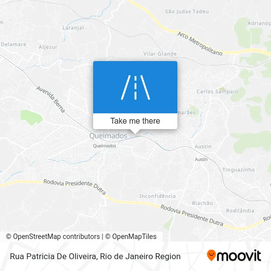 Rua Patricia De Oliveira map