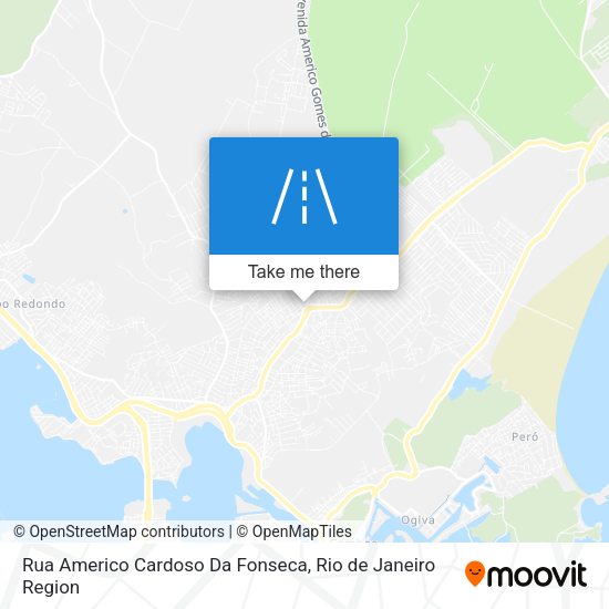 Rua Americo Cardoso Da Fonseca map