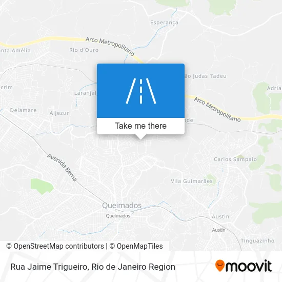 Rua Jaime Trigueiro map