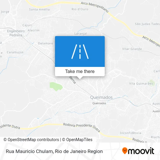 Rua Mauricio Chulam map