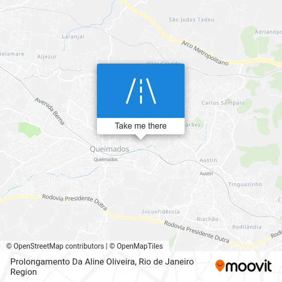 Prolongamento Da Aline Oliveira map